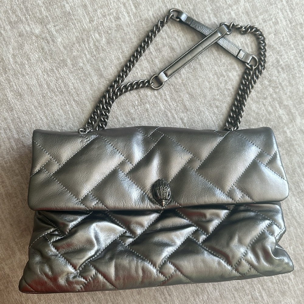 Kurt Geiger Silver XXL Handbag